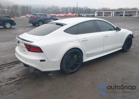 2017 Audi Rs 7 4.0T Performance Prestige из США, поврежденный, VIN WUAWRAFC2HN905400